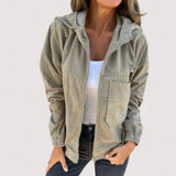 Marta™ | Cord-Hoodie