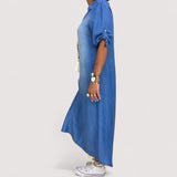 Zava™ | Langes Kleid im Jeans-Look