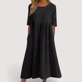 Selina™ | Flattering Cotton Dress