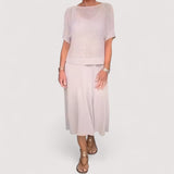 Claudia™ | Summer dress with knitted top