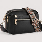 Sabina™ | Elegante Lederschultertasche