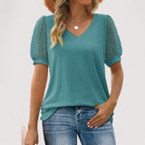 Ilse™ | Transparent V-Ausschnitt-Top