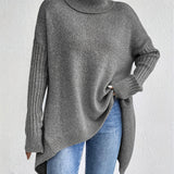 Laila™ | Oversize Polo-Pullover