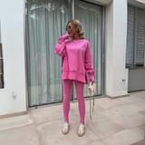 Celeste™ | Lässiges Langarm-Sweatshirt und Hosen-Set