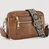 Sabina™ | Elegante Lederschultertasche