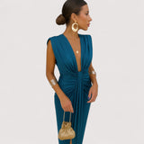 Maila™ | Elegant draped dress