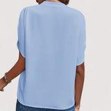 Rosmarie™ | Drapierte Bluse