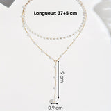 Eugenia™ | Vintage-Perlen-Halskette