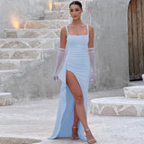 Celine™ | Elegantes Formelles Maxi-Kleid mit Offenem Rücken