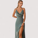 Emma™ | Satin-Kleid