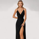 Emma™ | Satin-Kleid