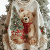 Elena™ | Weihnachtspullover mit festlichen Details