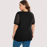 Ilse™ | Transparent V-Ausschnitt-Top