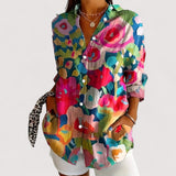 Annika™ | Bunte Bluse mit Print