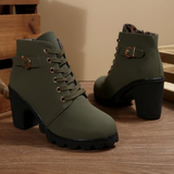 Georgina™ | Schicke Chunky-Stiefeletten mit Schnürung
