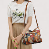 Zara™ | Handtasche aus Mosaikleder