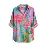 Annika™ | Bunte Bluse mit Print