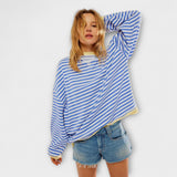 Mary - Striped Oversized Sweater