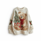 Elena™ | Weihnachtspullover mit festlichen Details