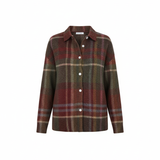 Emily™ | Karierte Strickbluse in sanften Tönen