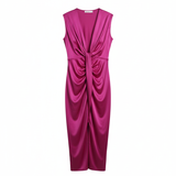 Maila™ | Elegant draped dress