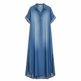 Zava™ | Langes Kleid im Jeans-Look